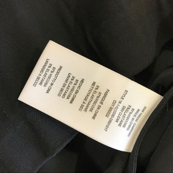 Joie Black One Off Shoulder Mini Cocktail Dress 12 - Picture 8 of 8